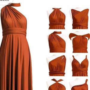 infinity bridesmaid dress with bandeau from Amazon